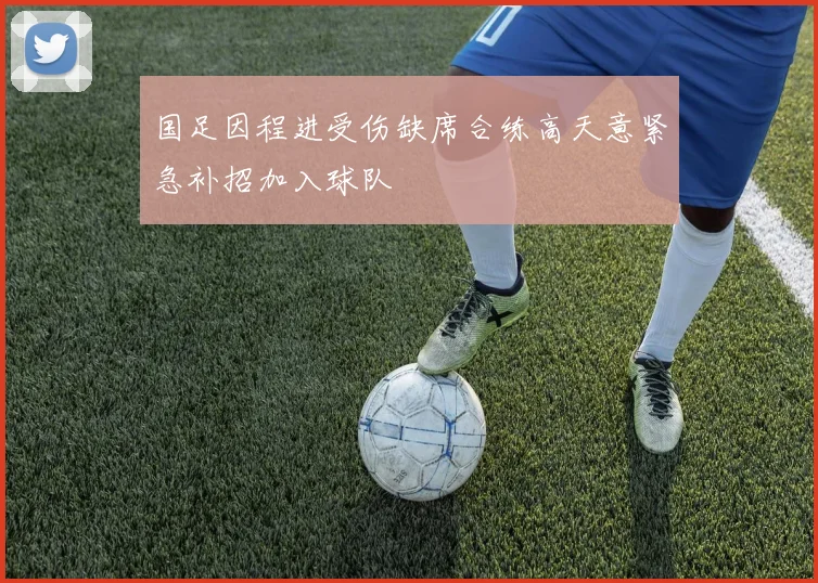 国足因程进受伤缺席合练高天意紧急补招加入球队